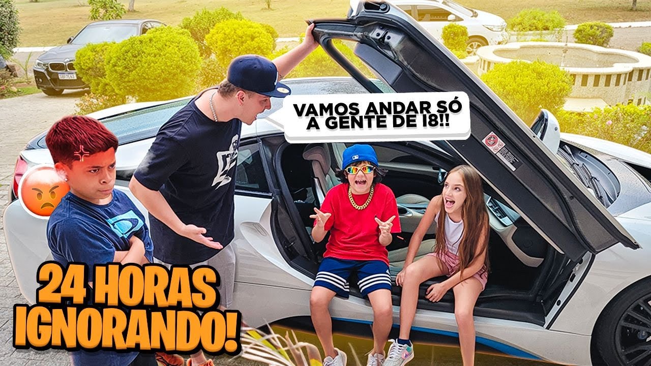 TODOS DA MANS&Atilde;O BERTI IGNORARAM O CHEFINHO POR 24 HORAS * ele ficou muito bravo *