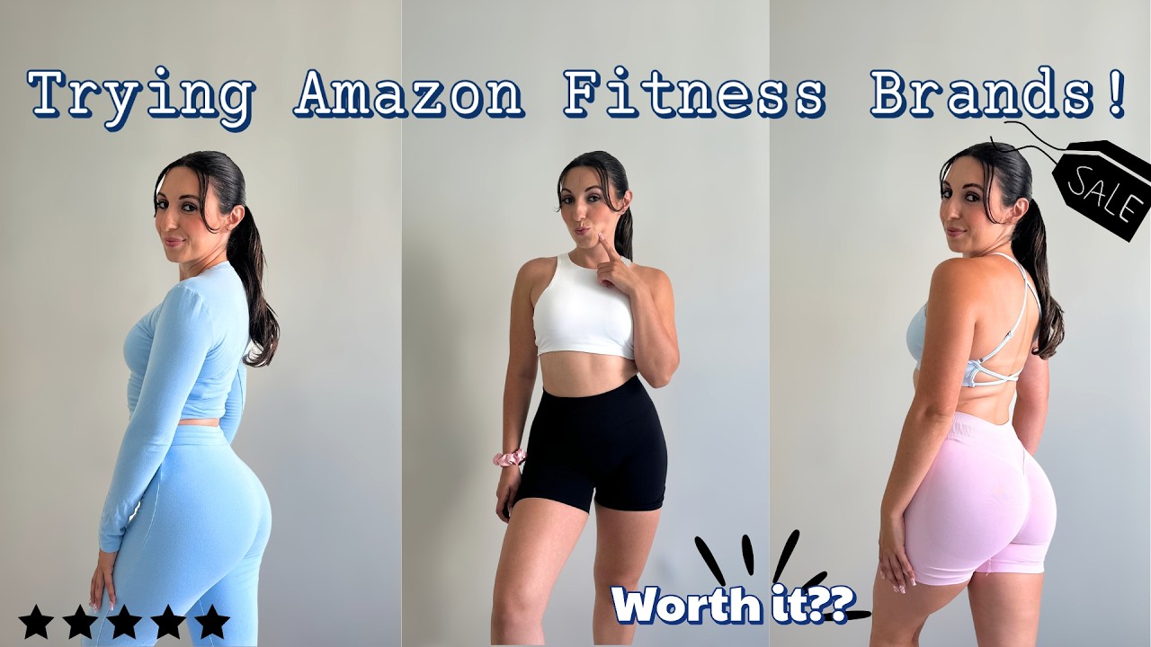 Amazon Workout Clothes Try-On 2025