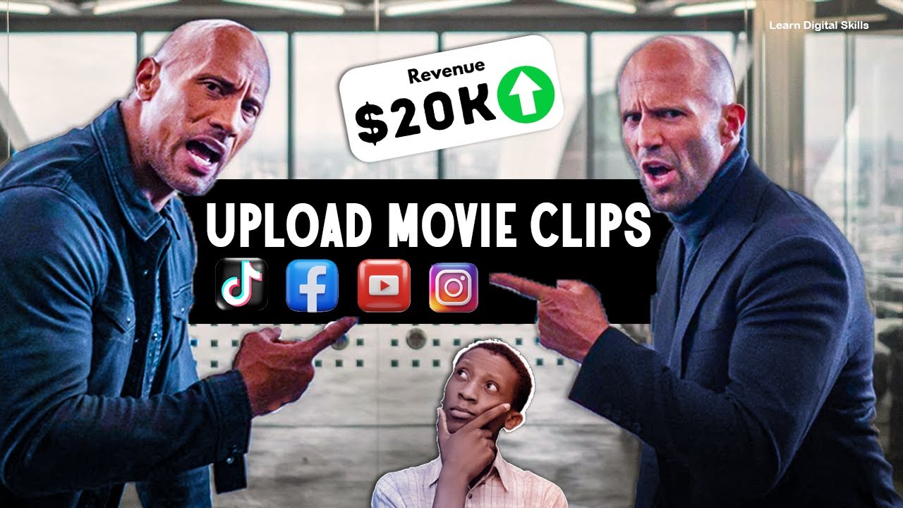 How to Reupload Movie Clips on Facebook, Instagram, TikTok and  YouTube | (EASY TRICK)