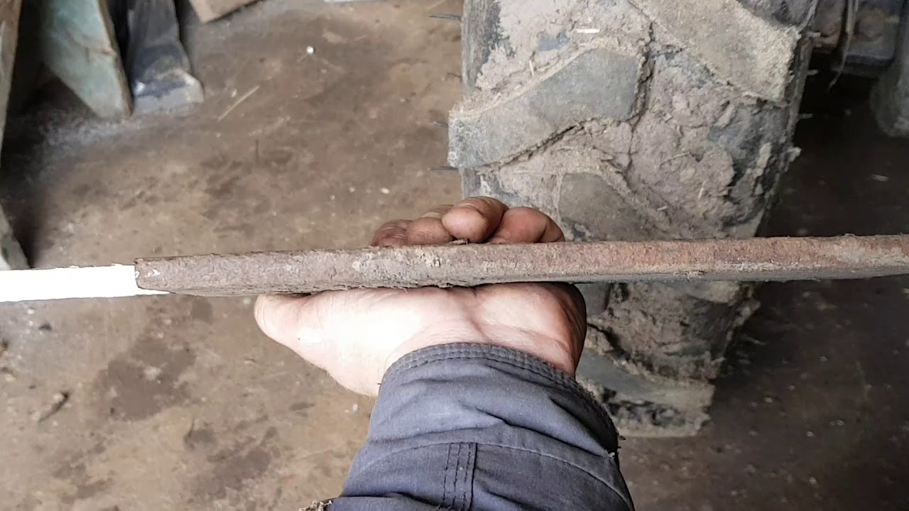 Трох точечна навіска мототрактора 🚜 закінчено.