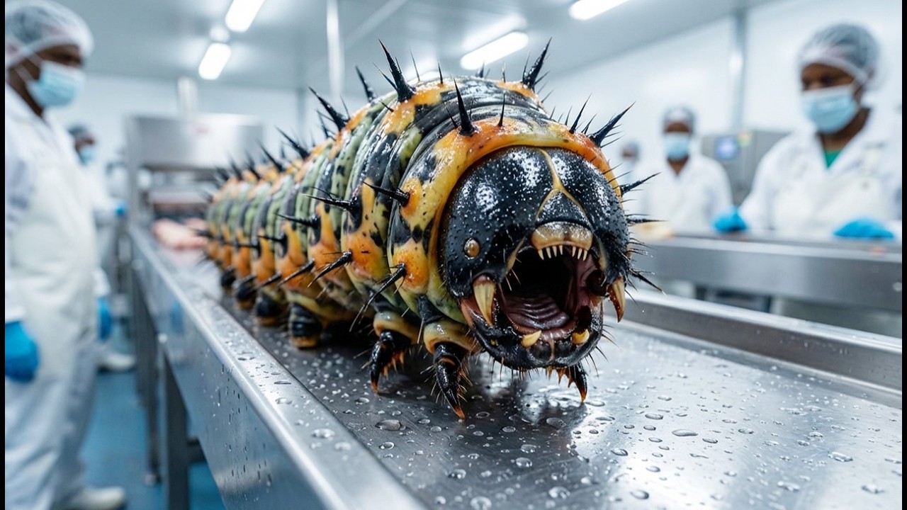 Inside a Mopane Worm Factory: Making MOPANE Protein Block M-40 Explained (Full Process)