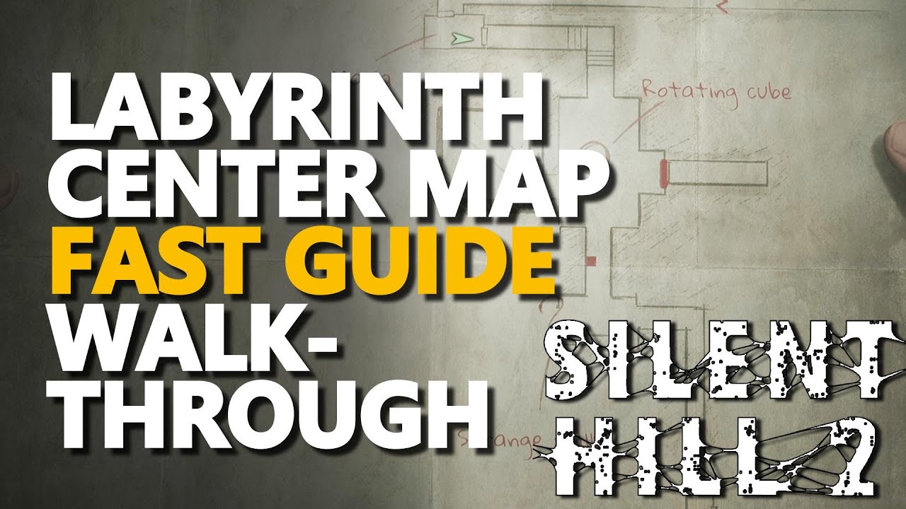 Labyrinth Center Map Fast Walkthrough Silent Hill 2 Remake