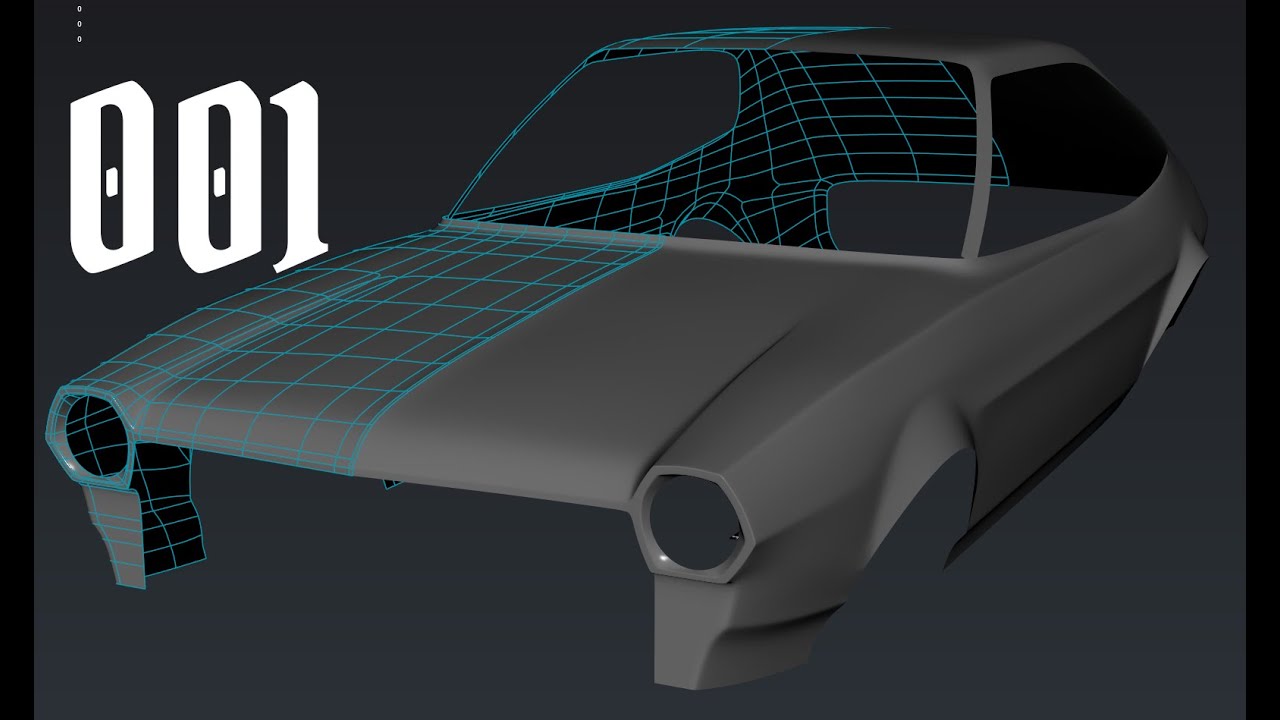 Car Modeling 001, Discussion and preparation.