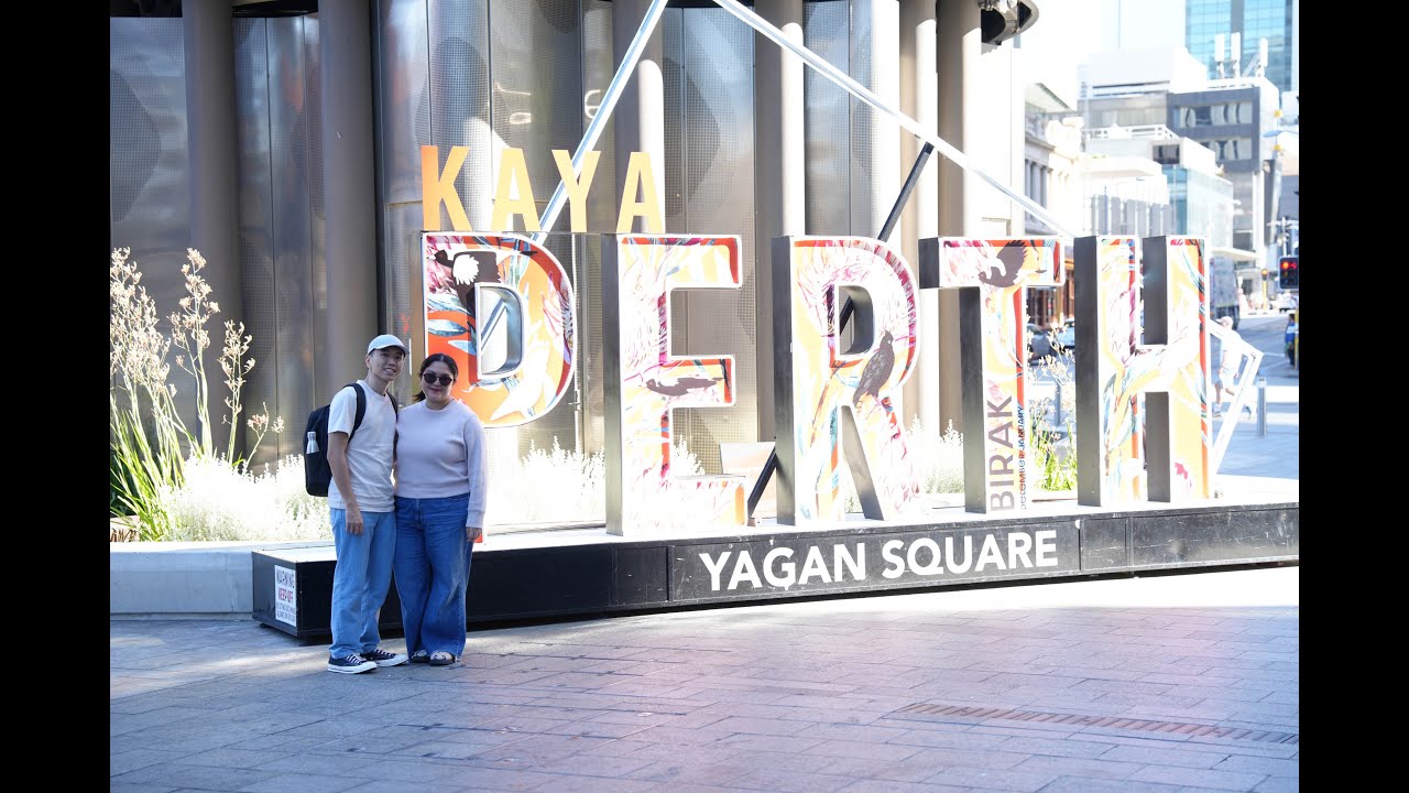 Yiel and Dustin arrives in Perth!