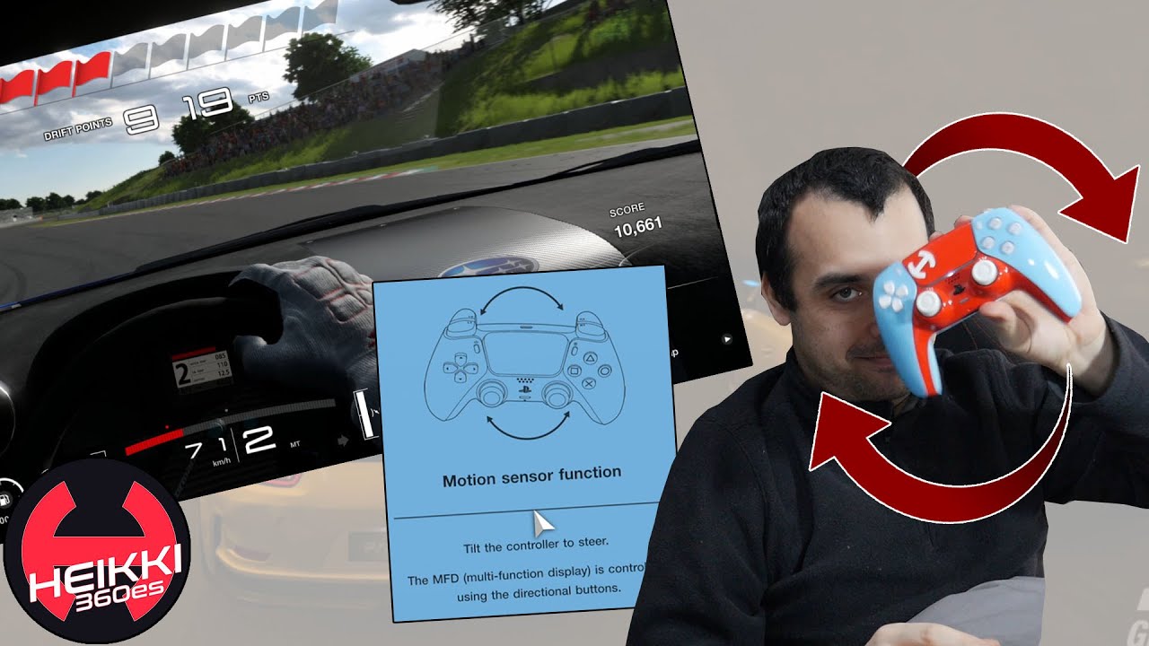 He usado el giroscopio del mando para Gran Turismo 7. Me ha sorprendido más de lo que me esperaba