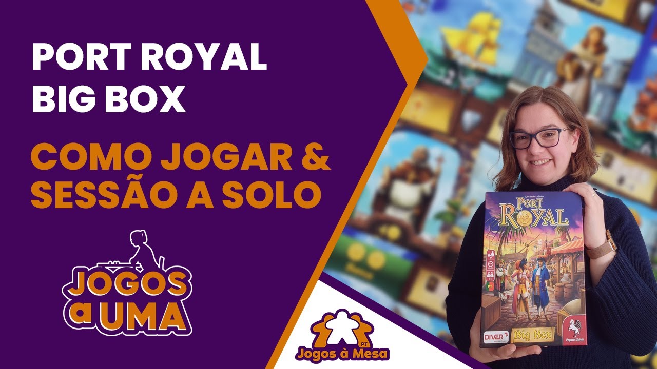 Jogos A Uma | Port Royal: Big Box - Como jogar e sessão a solo