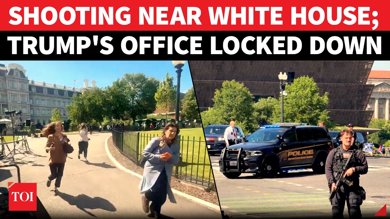 Gunfire Near Trump Office; White House Locked Down, Secret Service Confirms Shooting Attack In DC