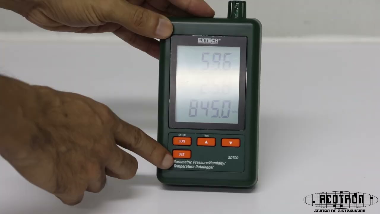 Registrador de presi&oacute;n barom&eacute;trica modelo SD700 marca EXTECH
