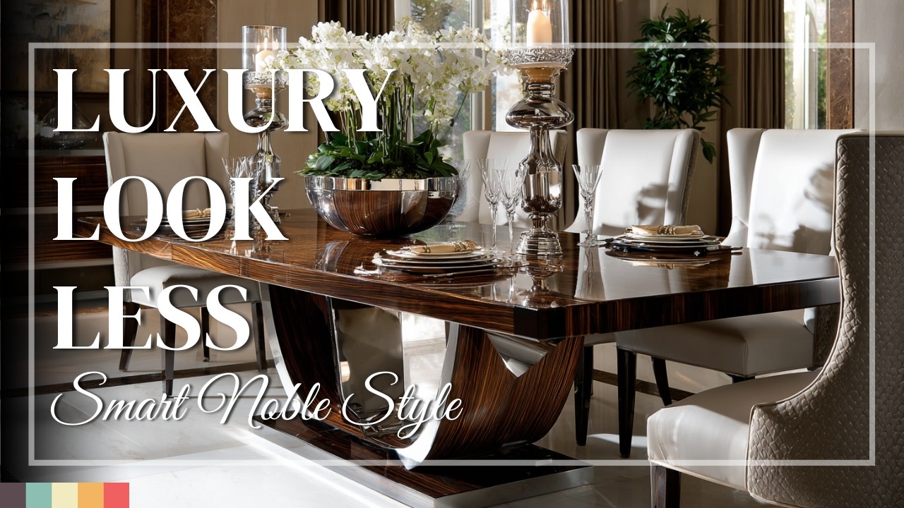 Luxury Look for Less in Every Space 💎 Smart Decorating Ideas with Noble Flair