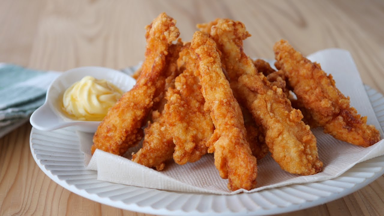 【ハニーマヨで食べるチーズ味♡クリスピーチキン】「激うま確定」鶏むね肉で安くて美味しい♪「まるめし」 | Cheese flavor ♡ Crispy chicken