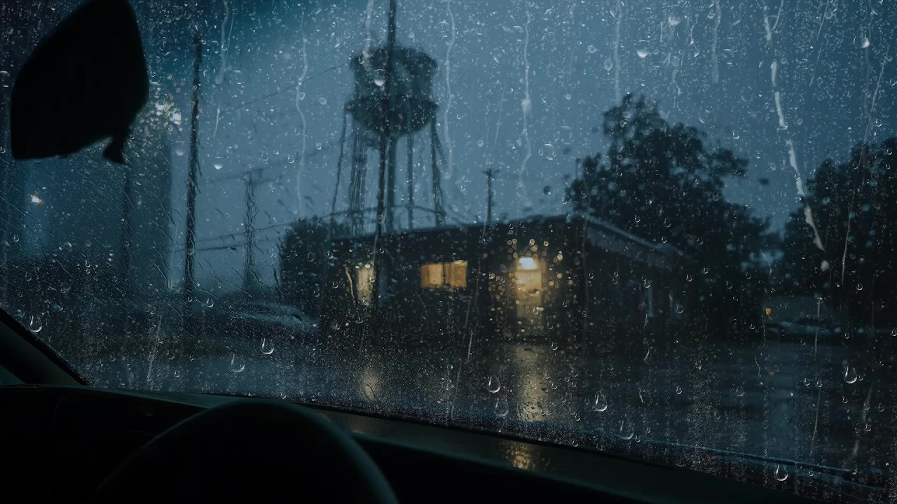 A Quiet Rainy Night in the Car 🚗🌧️ Fall Asleep Fast and Say Goodbye to Insomnia