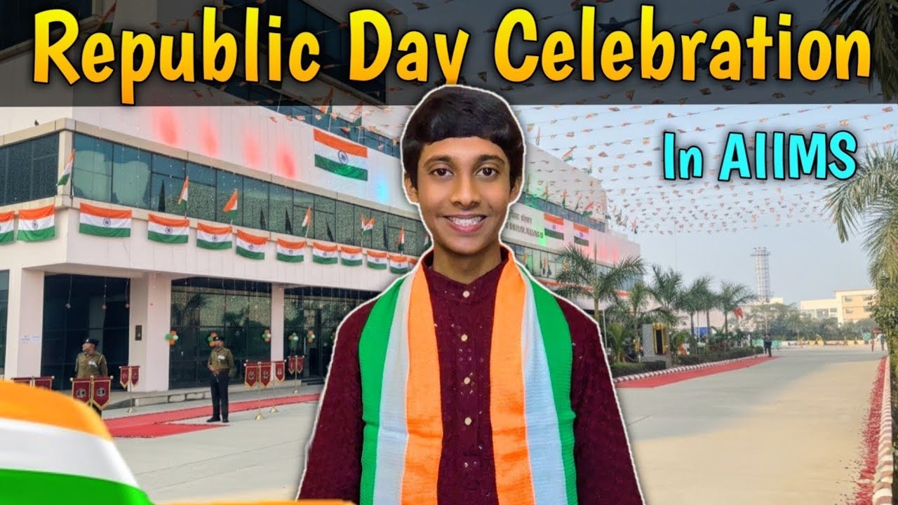 Republic Day Celebration In AIIMS Gorakhpur 🇮🇳✨