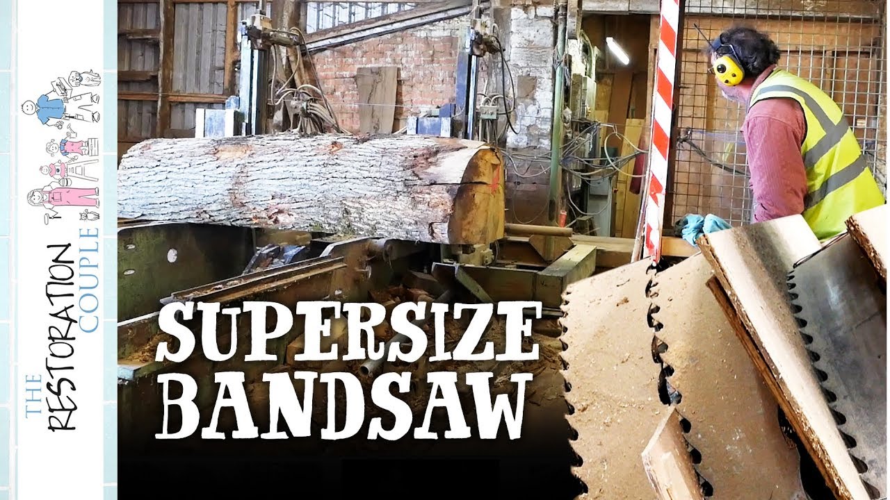 GIANT BANDSAW! Sawmill Tour at Yandles