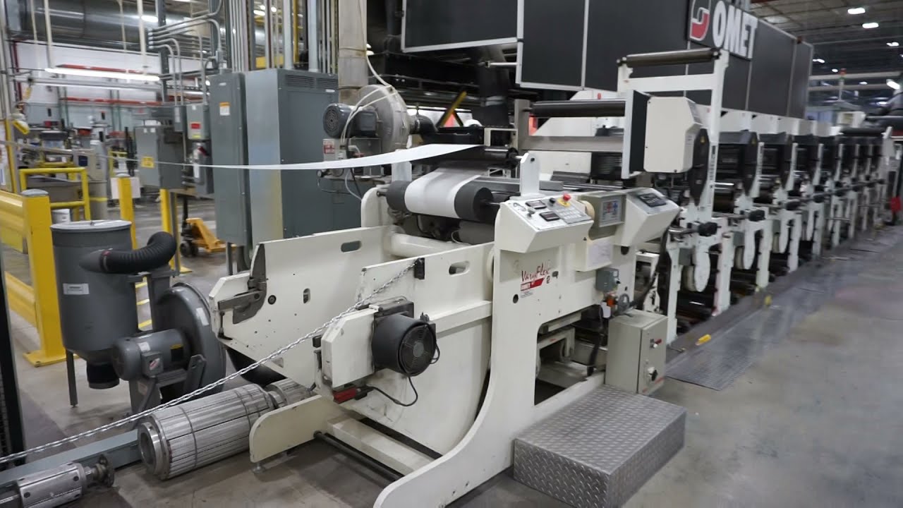 2006 OMET Varyflex VF 520 FC 8 Unit Flexo Press