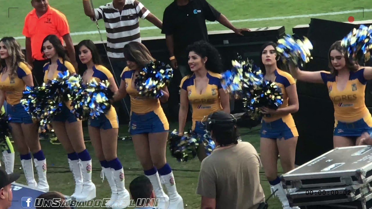 Las Animadoras de TIGRES - 2018/Julio/21 (4K Video)