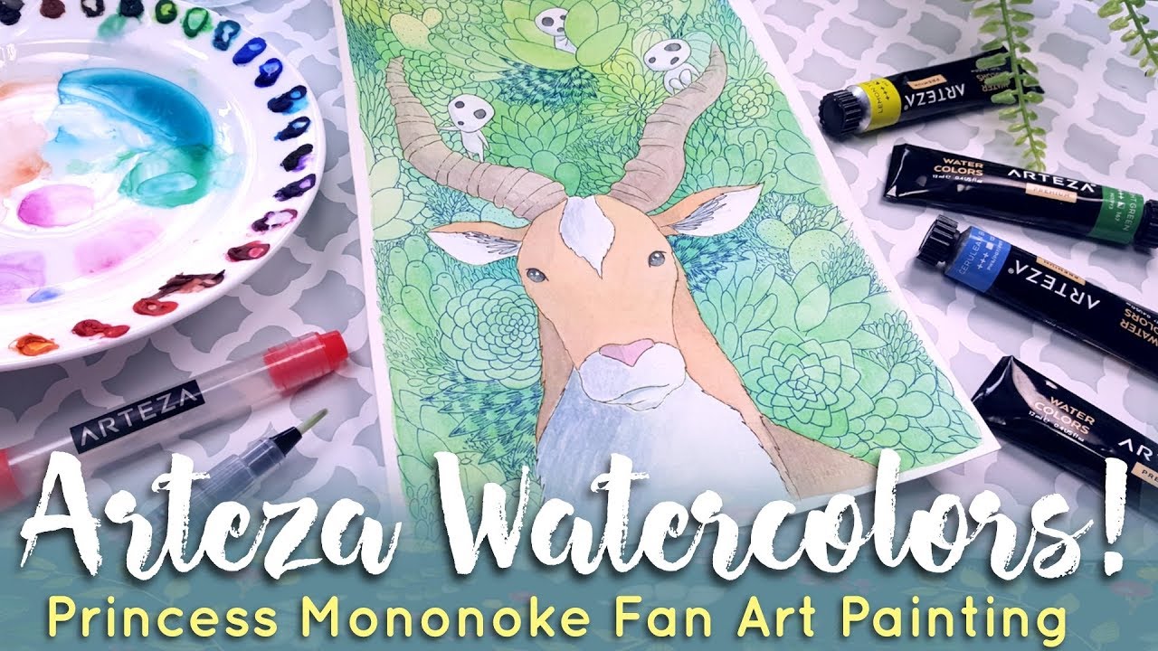 Arteza Watercolor Paint Review