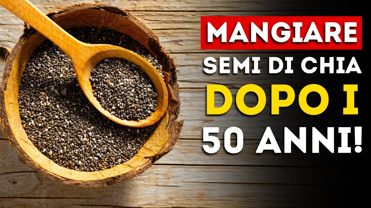 Avete più di 50 anni? Mangiate semi di chia ogni giorno (e vedete cosa succede)