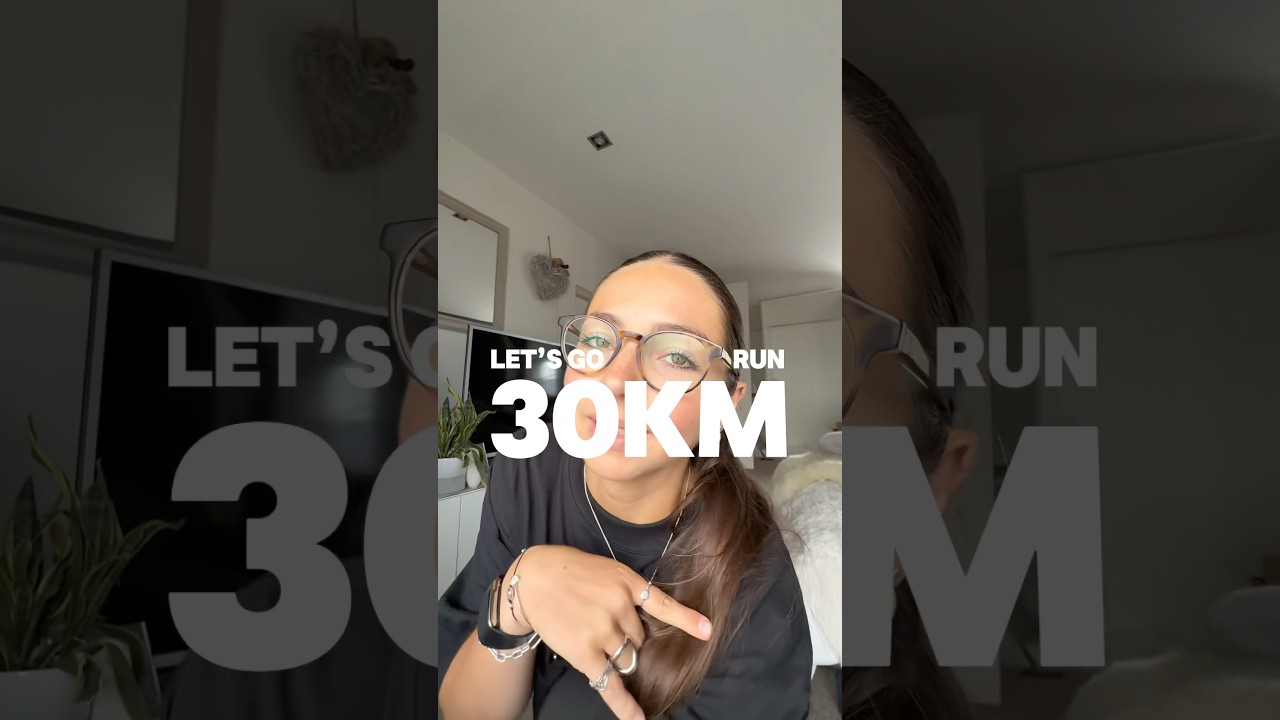 30KM long run before my marathon 🕺| Training vlog #marathontraining #runningmotivation #runnergirl