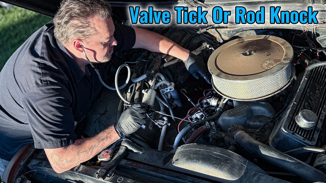 We Diagnose Whether We Have Valve Tick Or Rod Knock
