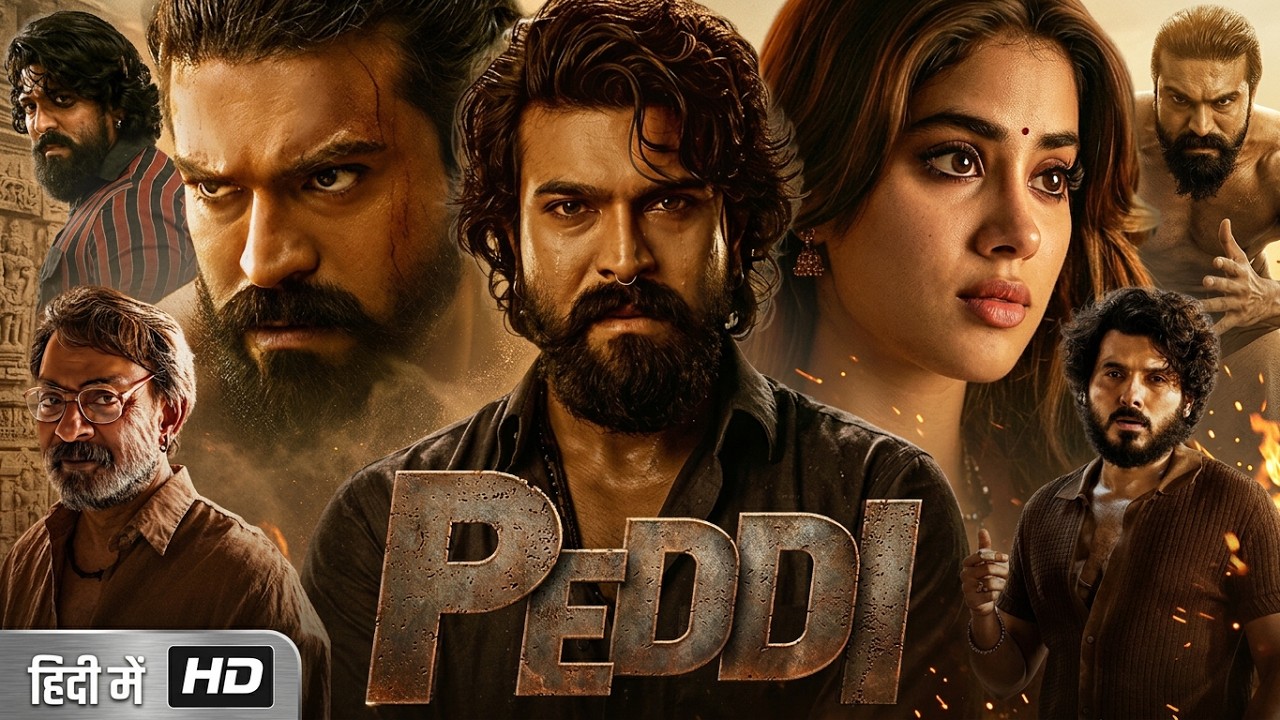 Peddi Full Movie Hindi Dubbed 2026 | Ram Charan New Movie | Janhvi | South Movie | Latest Update