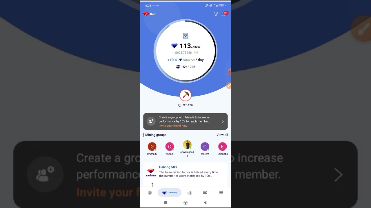 Rubi airdrop: How to send & receive Rubi - How to migrate your tokens to wallet, add pin & circle