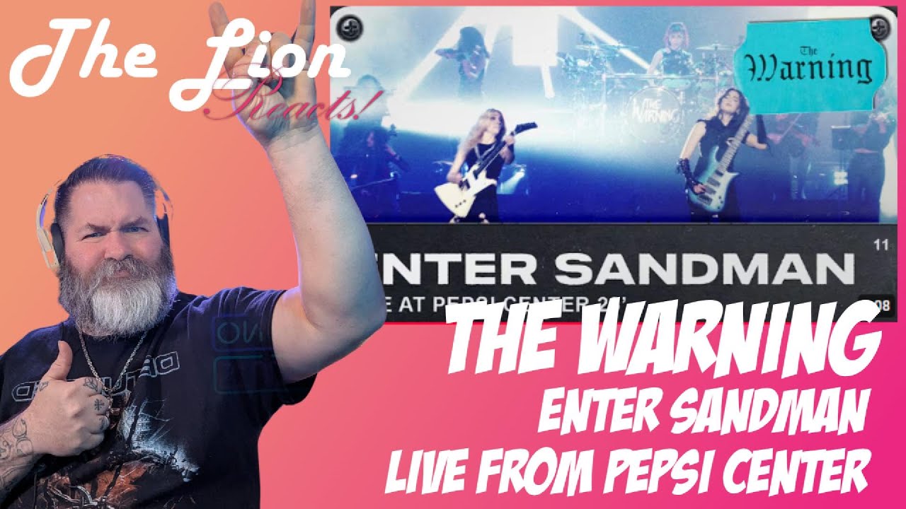 The Lion Reacts To The Warning Enter Sandman Live