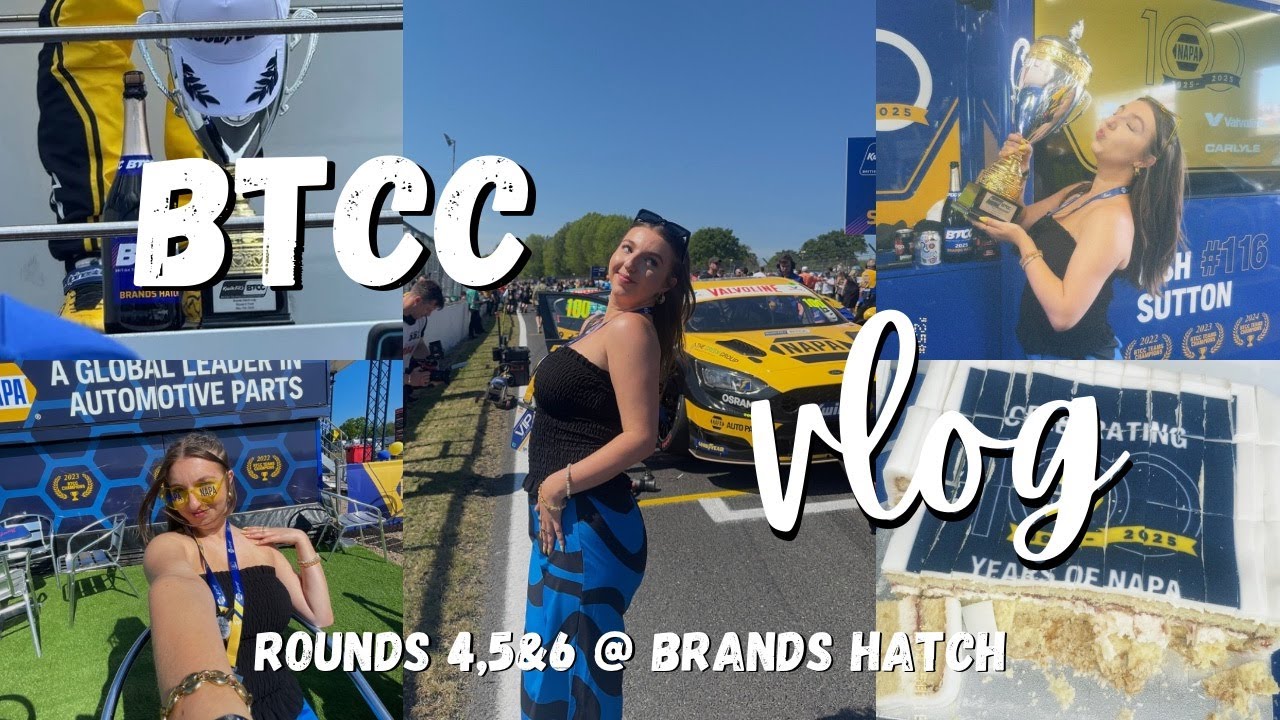 BTCC at Brands Hatch: Rounds 4, 5 & 6, Grid Walk, NAPA Garage Tour 💙💛