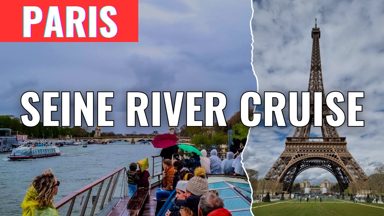 Seine River Cruise Paris 🇫🇷 | Eiffel Tower, Notre Dame & More on a River Cruise | 4K