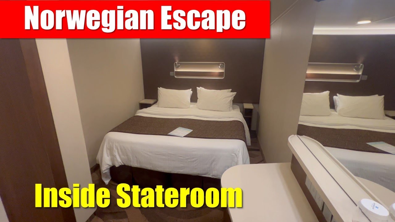 Norwegian Escape | Inside Stateroom Tour | Norwegian Cruise Line