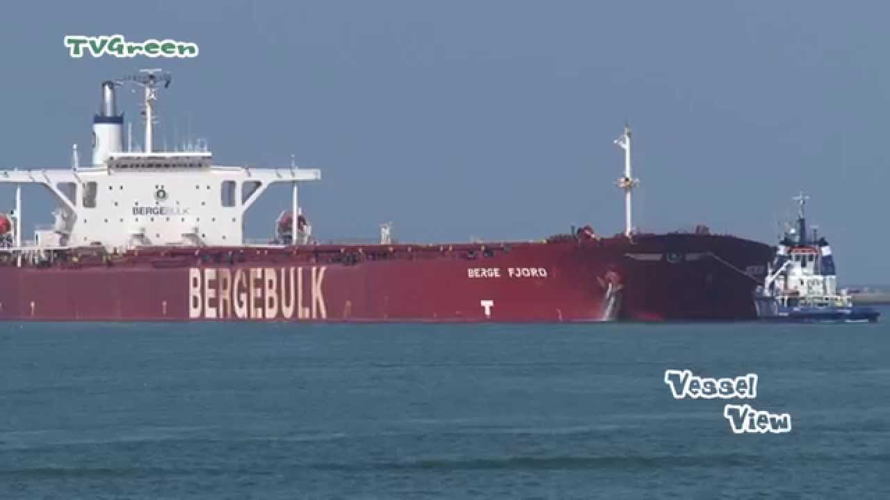 VesselView: Port of Rotterdam - Inbound Berge Fjord (TimeLapse Fragments)
