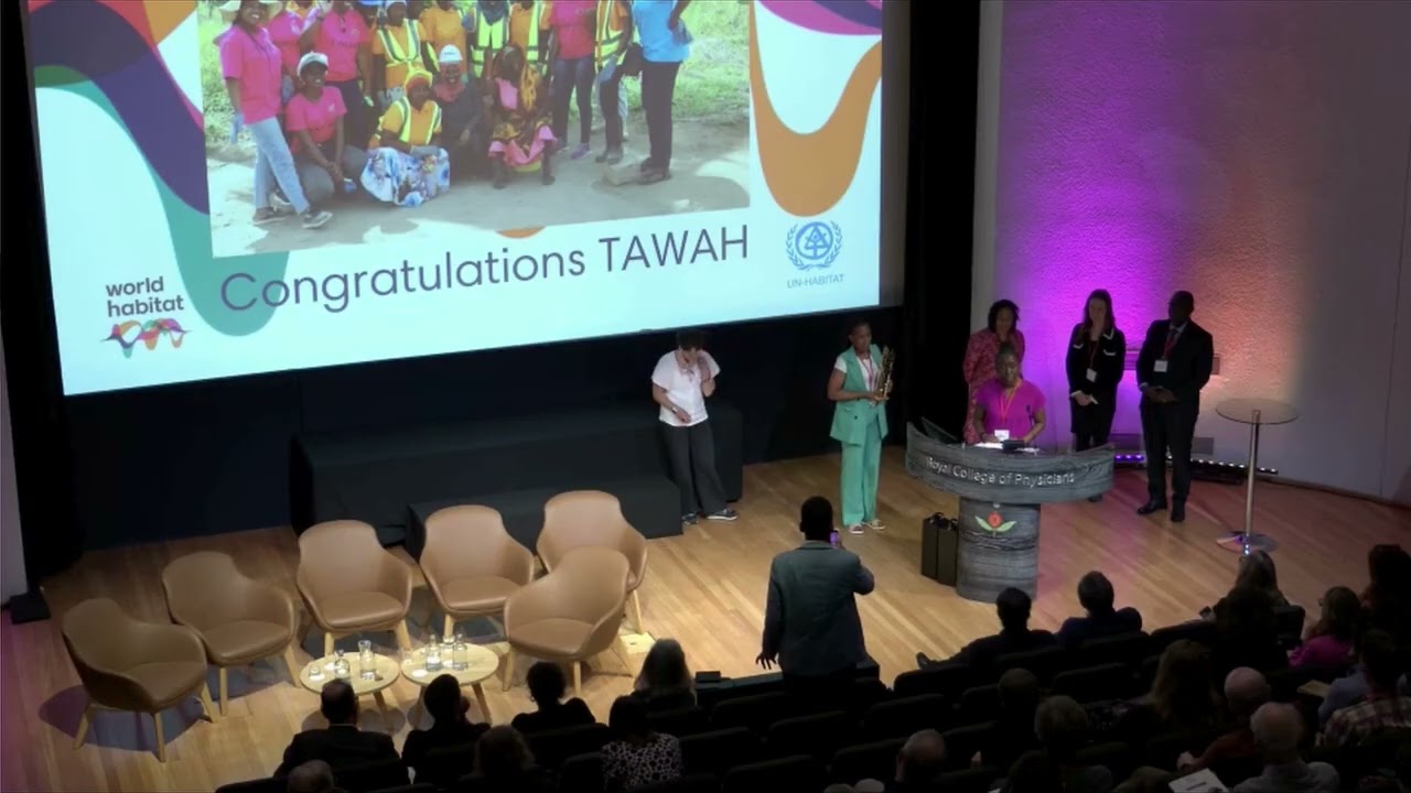 Tanzania Women Architects for Humanity World Habitat Gold Award Presentation June 2025