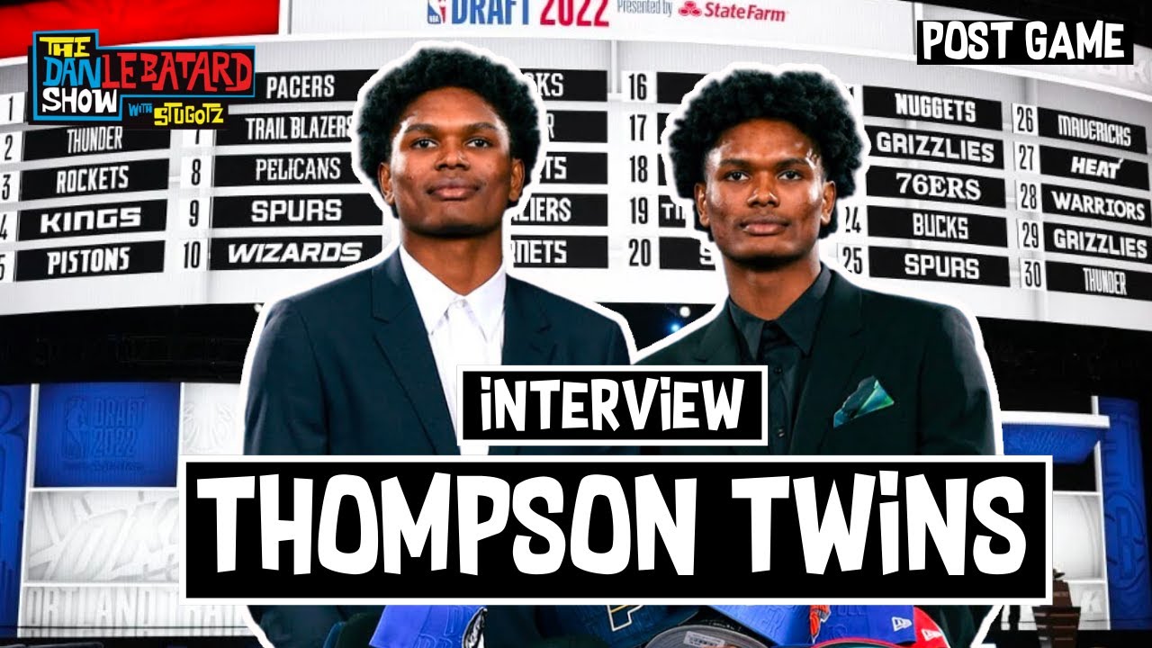 Amen and Ausar Thompson on the NBA Draft, Choosing Overtime Over College, and More | LeBatard Show