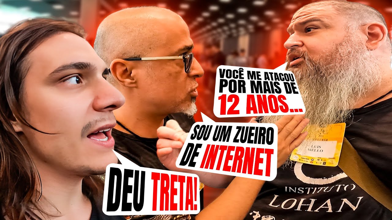 TRETA NA FEIRA DE CUTELARIA: SHIFU ENFRENTA HATER DE INTERNET