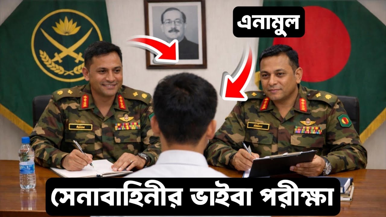বাংলাদেশ সেনাবাহিনীর সৈনিক ভাইবা পরীক্ষা কিভাবে নেওয়া হয় | Real Army Viva Video | Soldier Oral