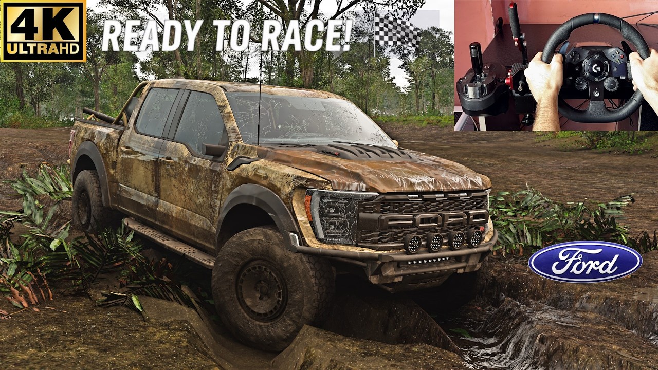 RESTORED & RACED VS 4X4 OFF Roads Cars Ford F-150 Raptor R | Forza Horizon 5 Steering Wheel Gameplay