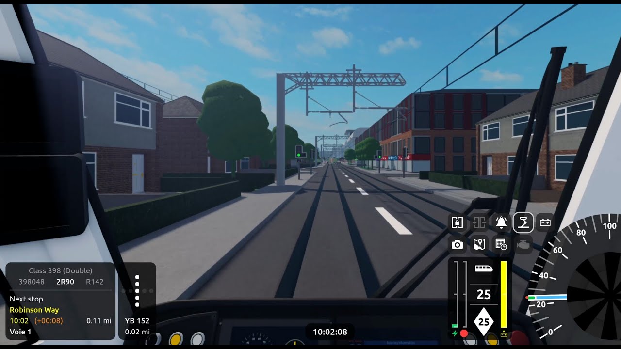 [SCR CAB RIDE] Whitney Green - Stepford Bay en Class 398 (x4)