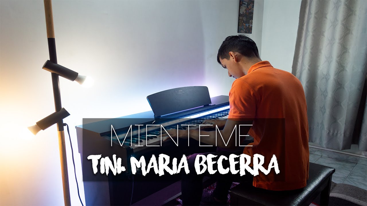 Miénteme - TINI, Maria Becerra (Piano Cover) | Eliab Sandoval