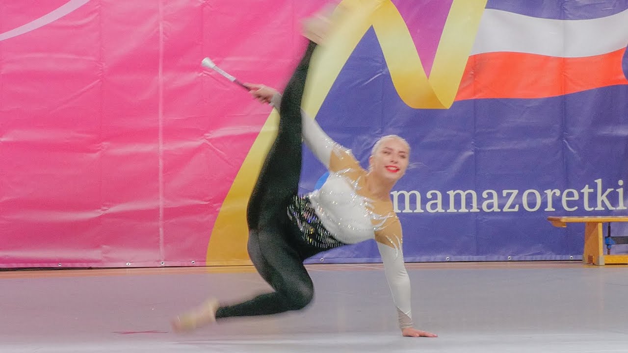 MAJORETTES Rutka Dance Studio  - SOLO BATON ACROBATIC - Kędzierzyn Koźle 2024