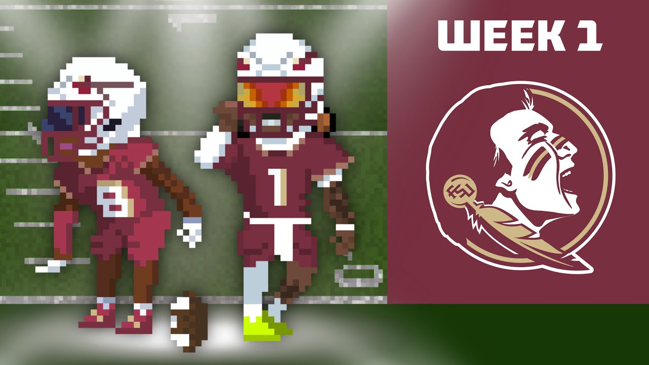 Week 1 FSU vs Elon | Retro Bowl Career Mode |