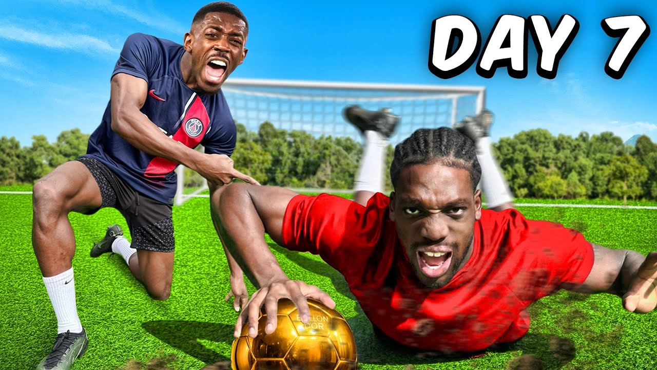 Я тренировался как Усман Дембеле неделю!