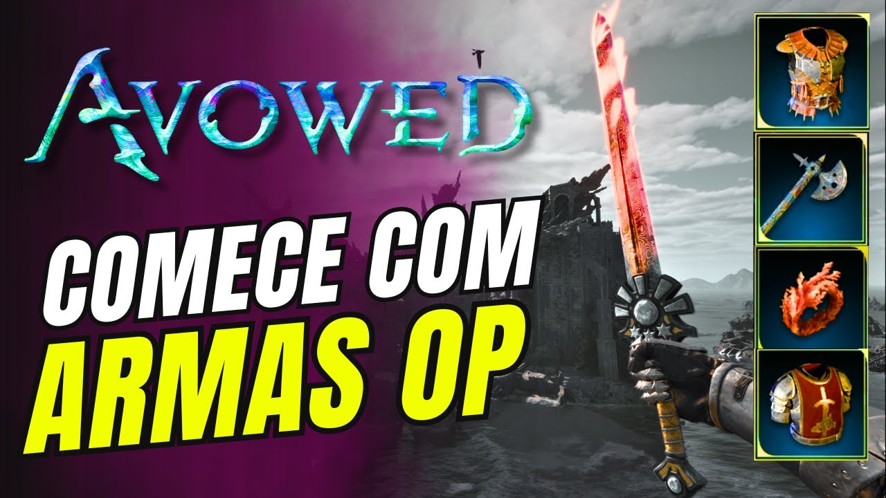 AVOWED: Guia com MELHORES ARMAS, itens e ARMADURAS! Use essas Dicas Para criar sua BUILD!