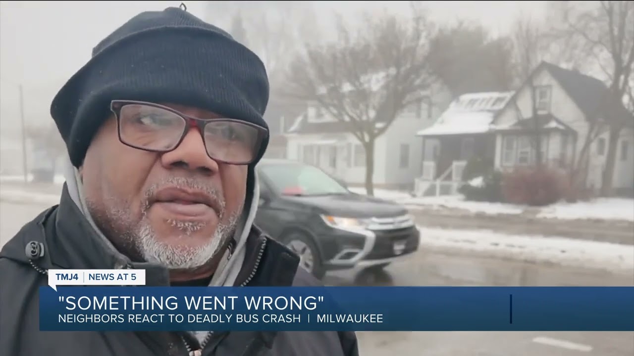 Neighbors react to MCTS bus crash that left one dead another injured