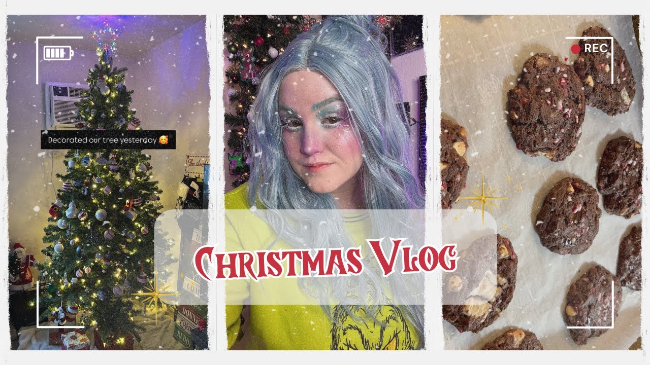 Vlogmas: Filming 24 Videos, Christmas Shopping, Baking Cookies & Cats  | 25 Days of Christmas