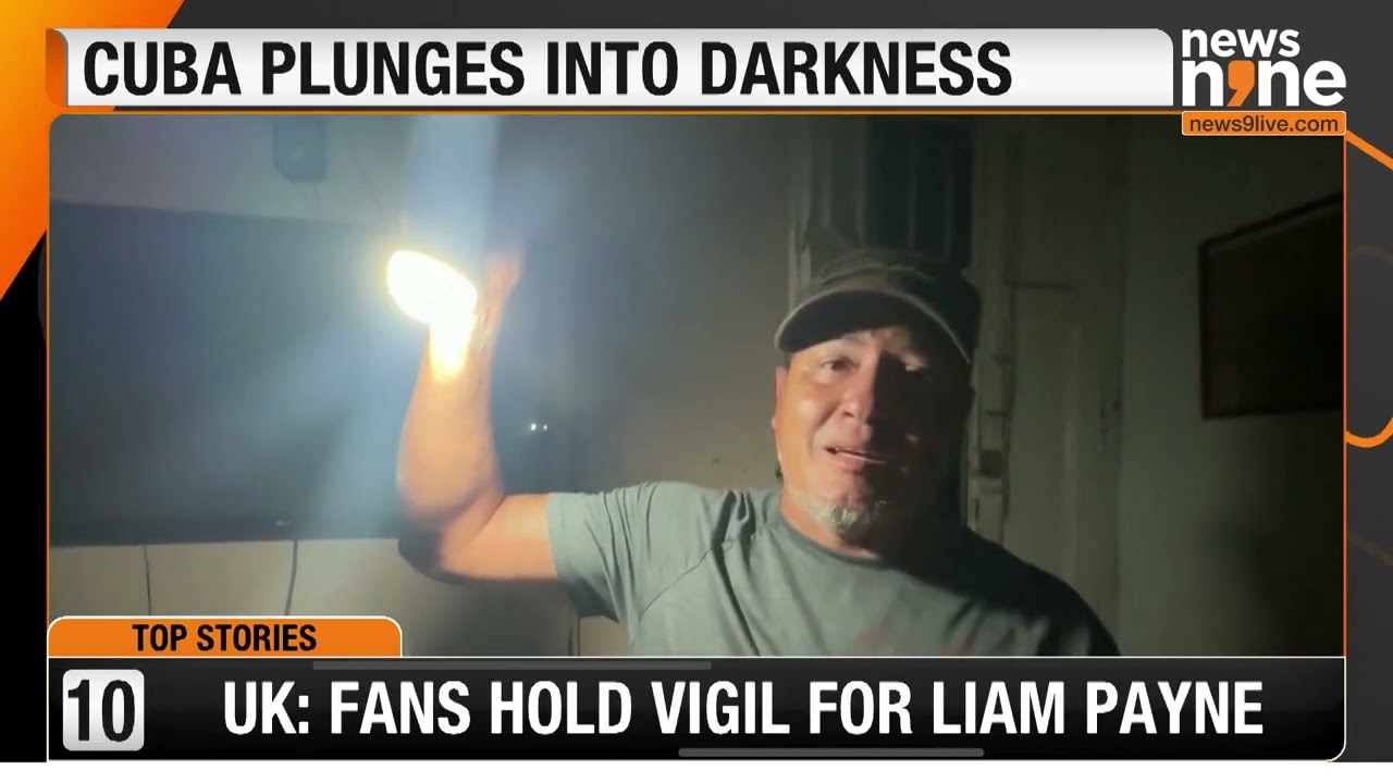 Cuba Experiences Nationwide Blackout After Power Plant Failure | Cuba  nationwide blackout | News9