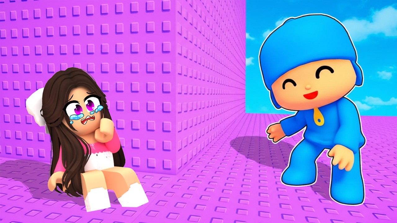 Roblox'ta POCOYO TROLL KULESINE TIRMANDIM !!