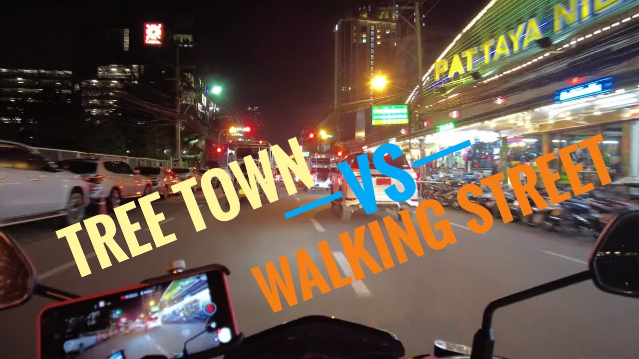 TreeTown vs Walking Street Pattaya