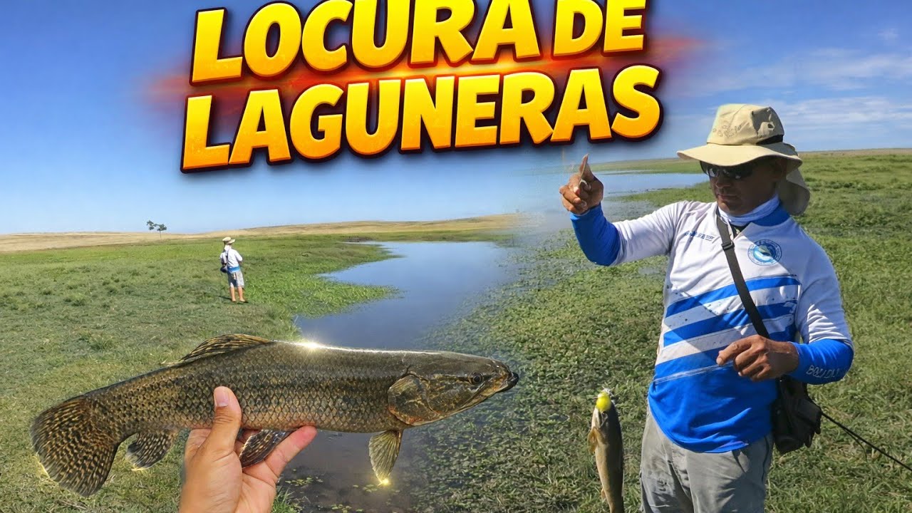 Pesca de laguneras en vichadero @Carloslimapescador 
