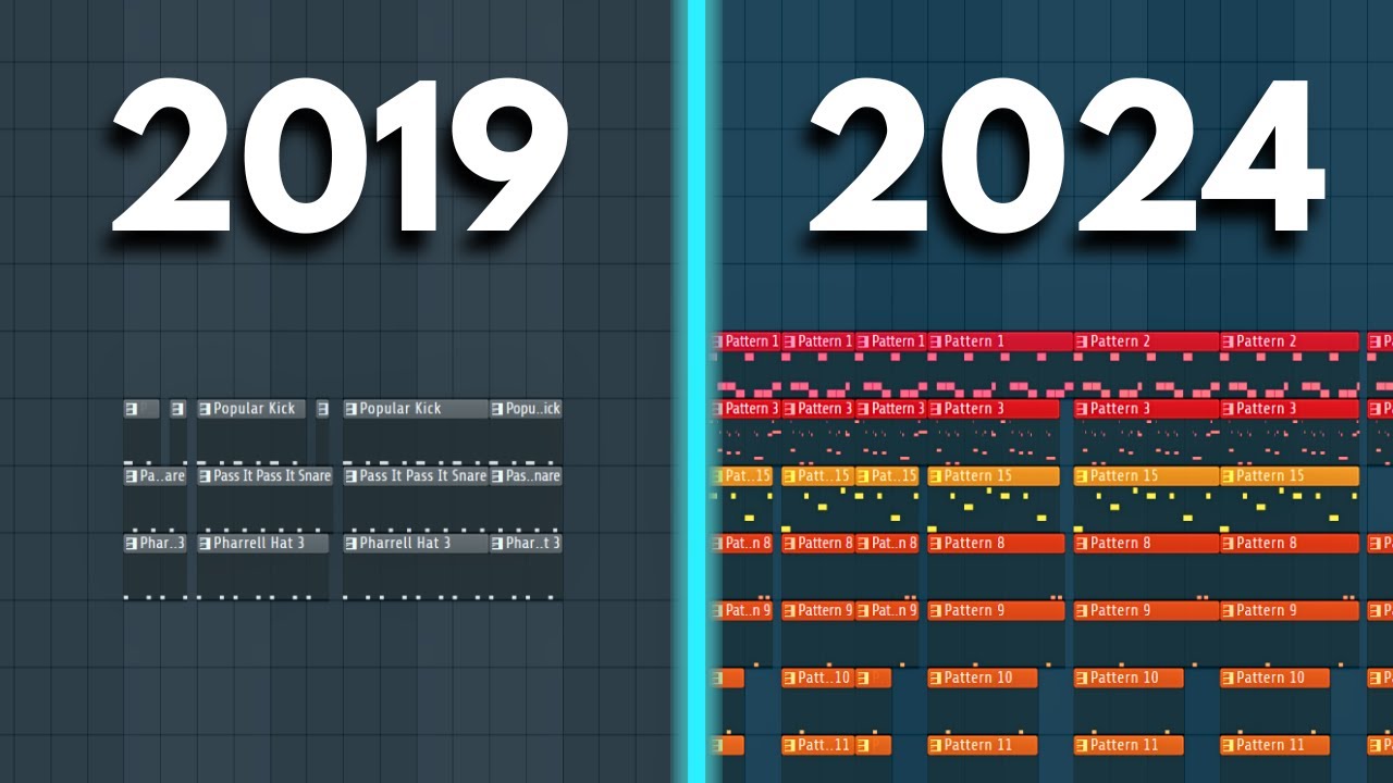 my 5 year beatmaking progress
