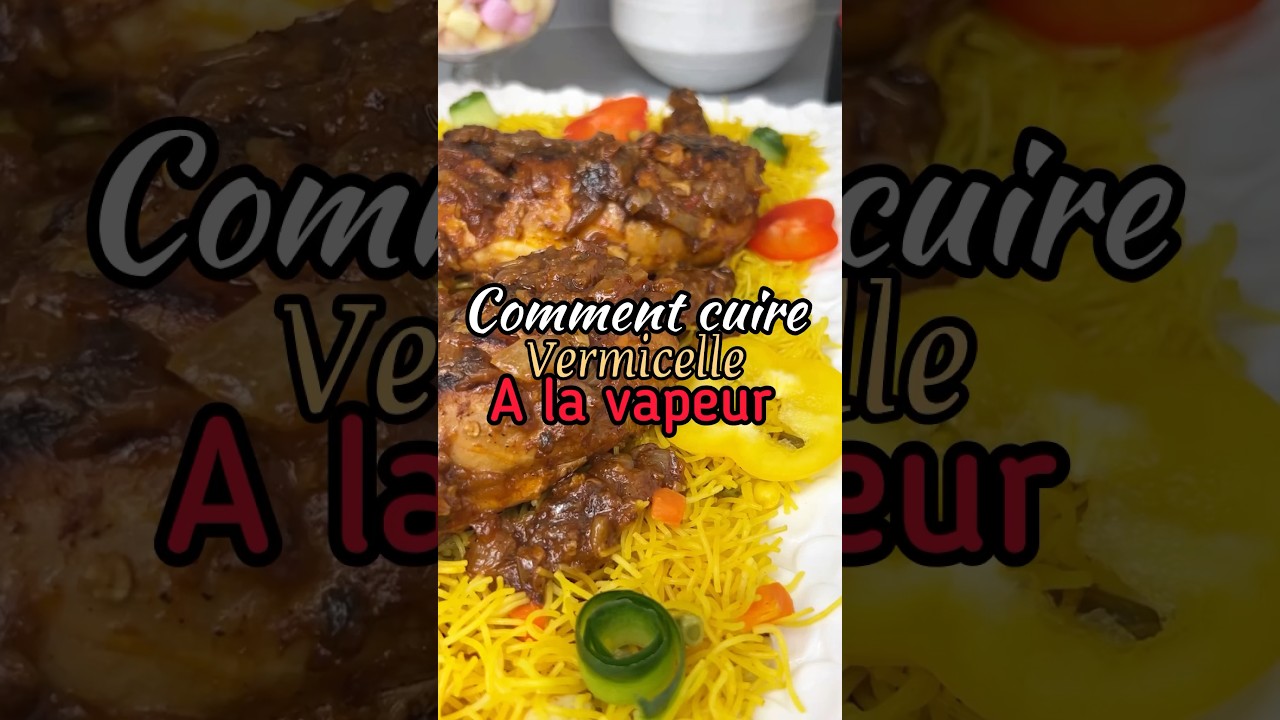 COMMENT CUIRE LA VERMICELLE &Agrave; LA VAPEUR &Agrave; LA PERFECTION