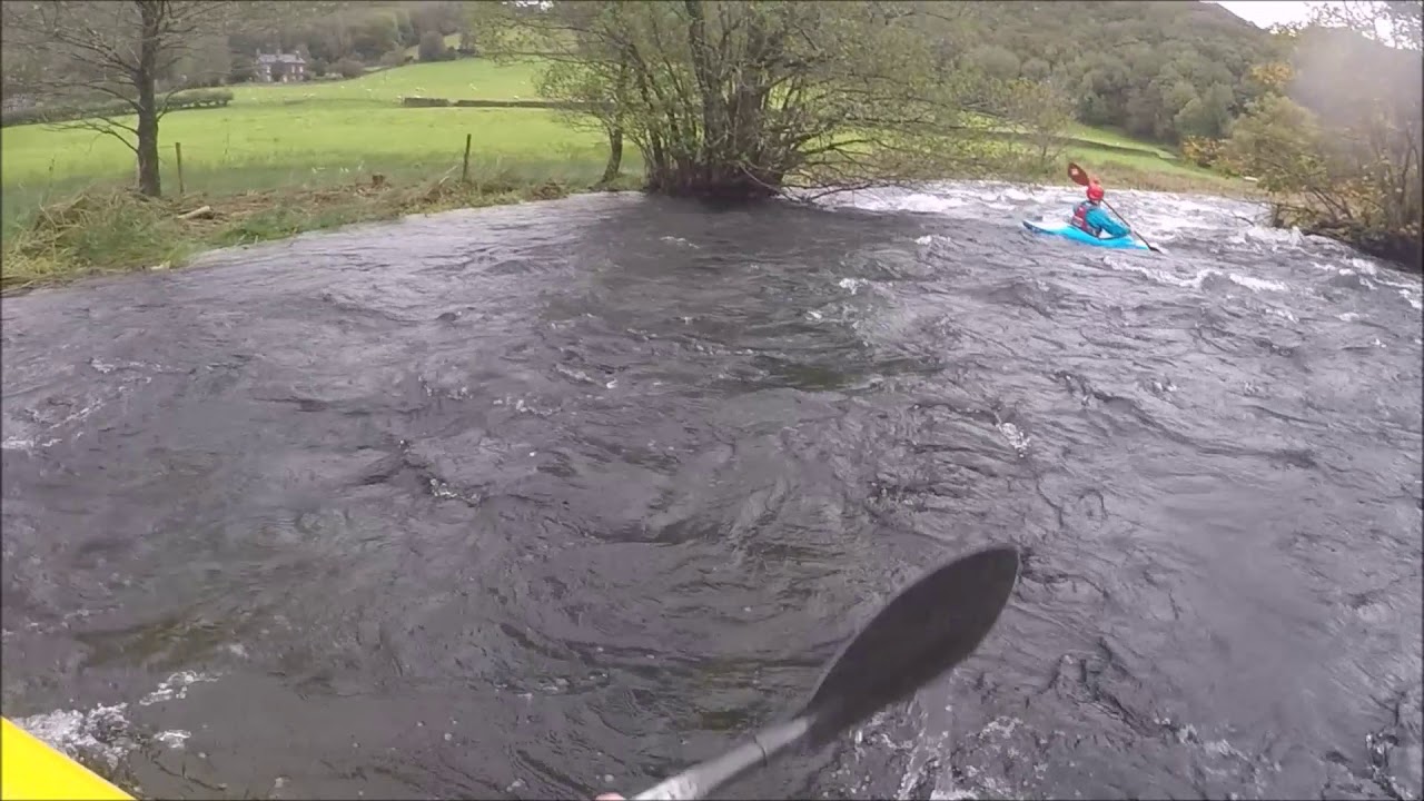 Kayaking the River Crake - Lake Coniston to Spark Bridge